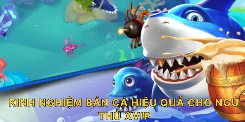 Kinh nghiệm bắn cá hiệu quả cho ngư thủ XVIP