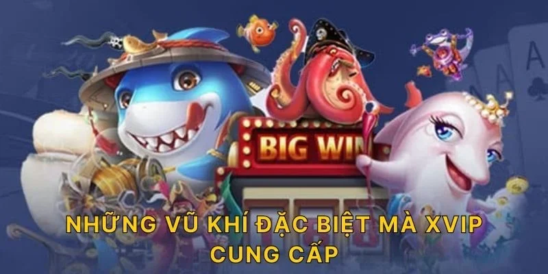Những vũ khí đặc biệt mà XVIP cung cấp
